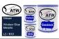 Preview: Nissan, Windsor Blue Metallic, L2 / BX3: 1L Lackdose + 1L Klarlack + 500ml Härter - Set, von ATW Autoteile West.